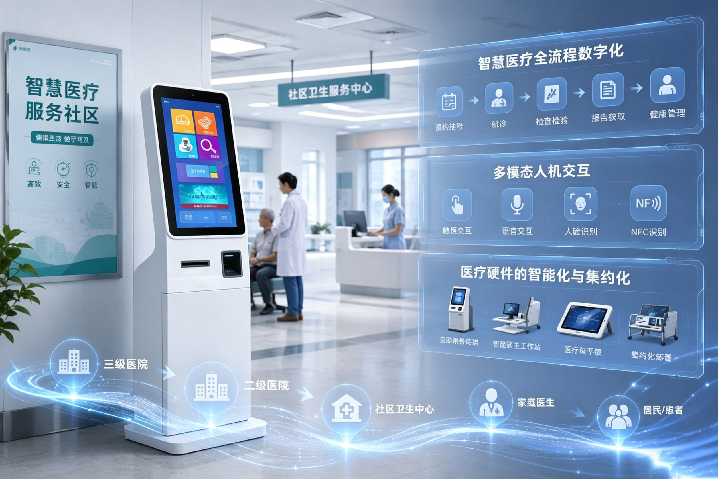 TouchWo触沃：触摸显示交互设备的医疗场景效率改革